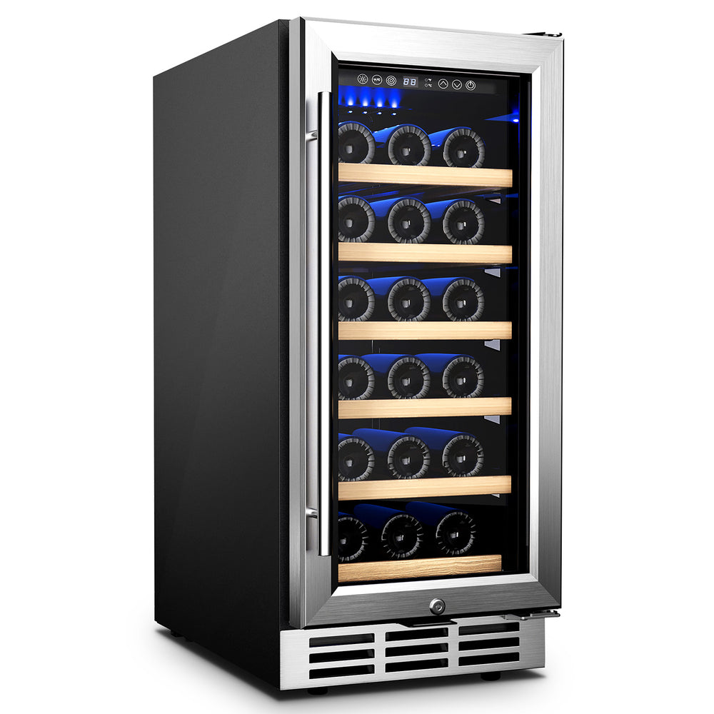 
                      
                        EUHOMY 15 Inch Wine Fridge Low Noise Beverage Refrigerator - Euhomy
                      
                    