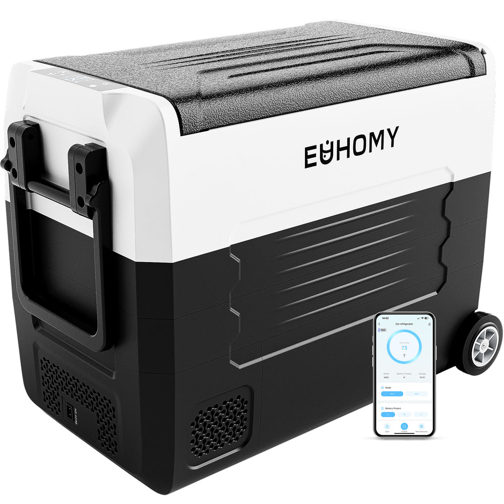 
                      
                        EUHOMY 12 Volt Efficient Wireless Dual Zone & Removable Clapboards RV Refrigerator - Euhomy
                      
                    