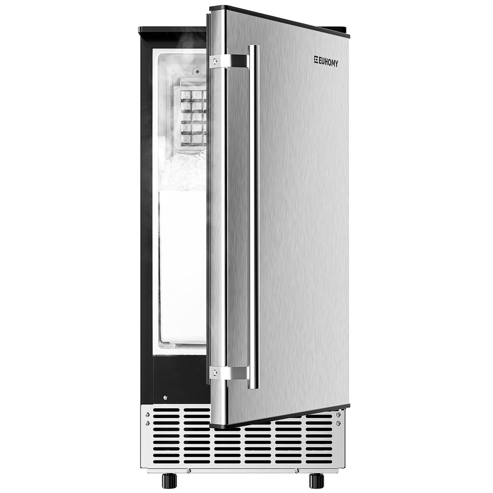 EUHOMY Free Standing Commercial Ice Machine 24LBS Fast Ice Making - Euhomy