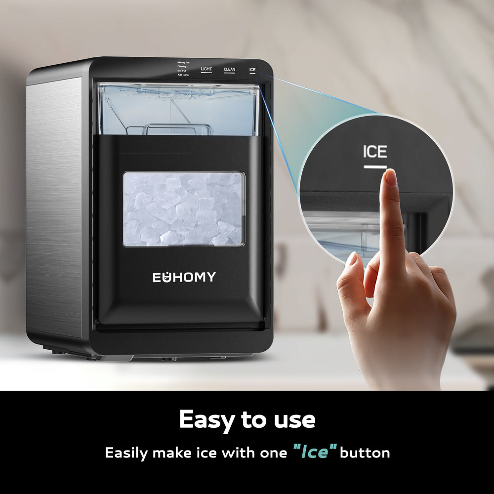 
                      
                        EUHOMY Nugget Ice Maker Countertop, 40Lbs/24H Pebble Ice Maker Machine - Euhomy
                      
                    